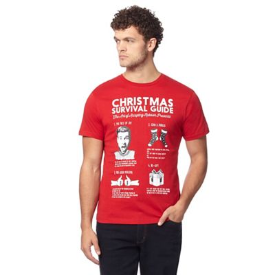 Red Herring Red 'Christmas Survival' t-shirt
